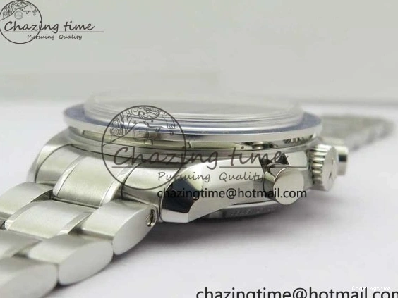 0211 Speedmaster SS Snoopy Apollo OMF Best Edition White Dial on SS Bracelet Venus EasyCare 7877